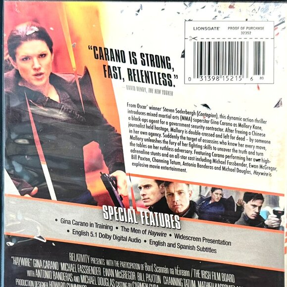 HAYWIRE DVD Dynamic Action-Thriller Explosive Movie 16x9 WIDESCREEN MMA Action - Picture 3 of 8